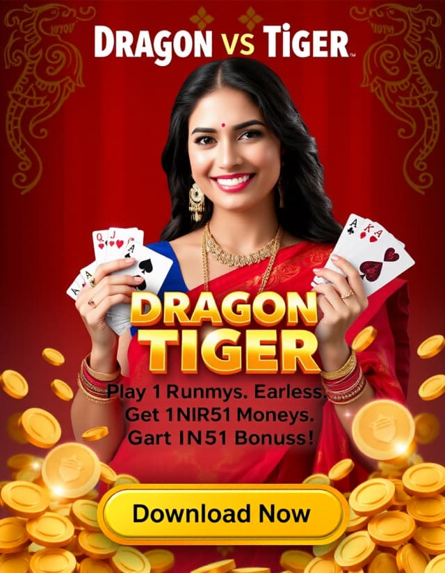 Dragon Vs Tiger Banner